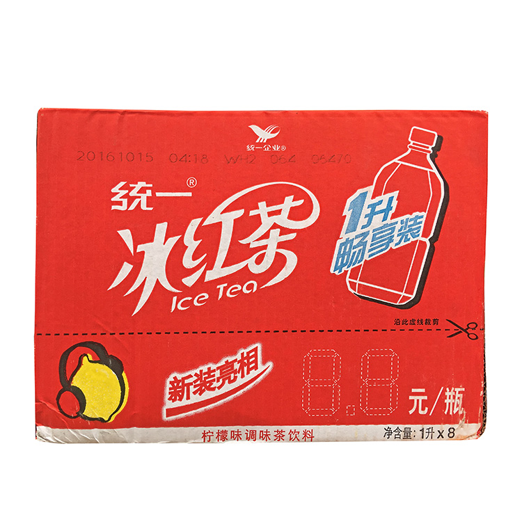 统一冰红茶1l8瓶