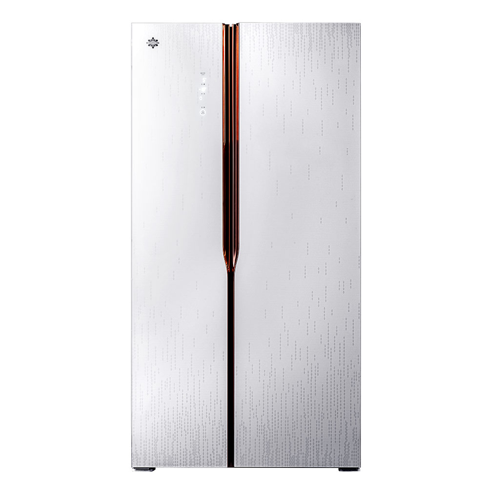 晶弘冰箱 对开门 bcd-630wpdg 630l超大冷冻空间 1天约1度电 保鲜不窜