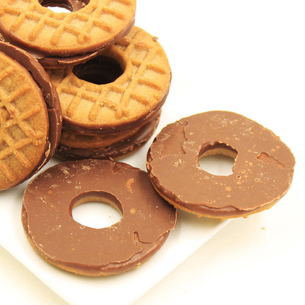 真巧 酱心曲奇饼干 120g/袋