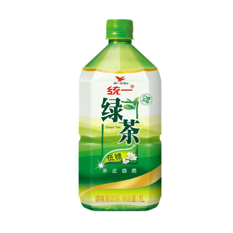【汉口新用户专供】统一 冰红茶/绿茶 1升*8瓶 整箱装 柠檬茶饮料